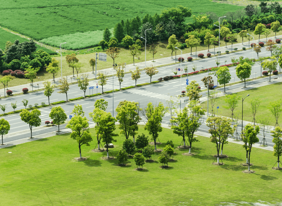 Warehouse distribution and transit access